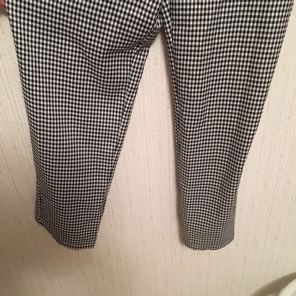 SOLD // Knot-Front Gingham Jumpsuit - Picture 5 of 7